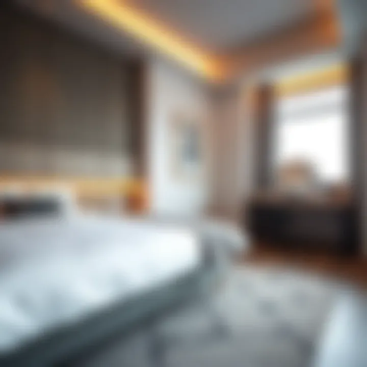 Contemporary Room Interior in Deira Interior of a contemporary room available for rent in Deira