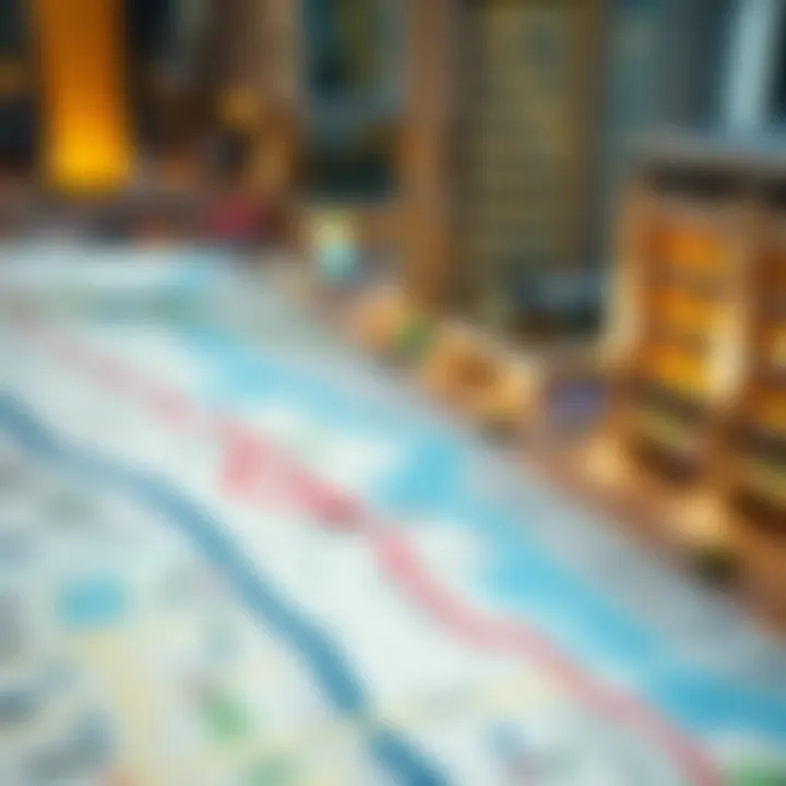 Accessibility Map of Deira City Center Map highlighting accessibility routes around Deira City Center