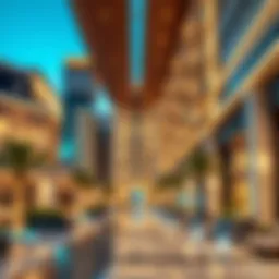 Architectural design of Spinneys Mira showcasing modern aesthetics