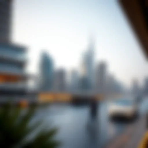 Elegant Dubai skyline showcasing luxury living options