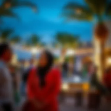 Cultural Engagement at مركز بن سوقات Community gathering and cultural activities at مركز بن سوقات