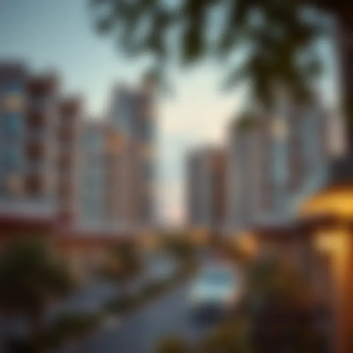 Key Neighborhoods for 2BHK Living in Dubai Map showcasing popular neighborhoods for 2BHK living in Dubai