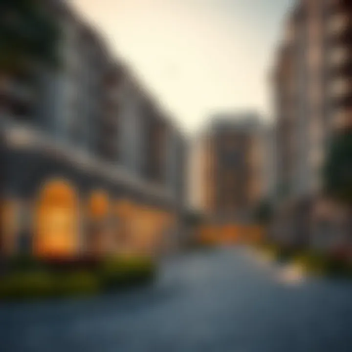 Visual representation of residential opportunities in Dubai Land