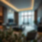 Sophisticated Design of Living Room Elegant living space within Mudon Arabella Townhouses