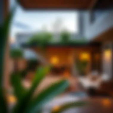 Spacious outdoor area of Mudon Arabella Townhouses