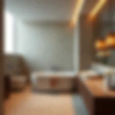 Elegant bathroom in a Five Palm Jumeirah suite