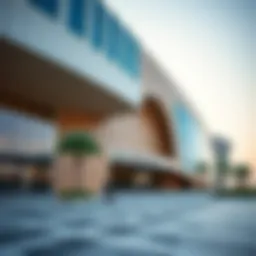 Exterior view showcasing the unique architectural design of the Wasl Experience Center