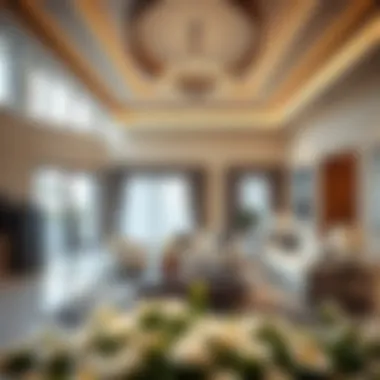 Elegant Interiors: The Heart of Villa Communities Elegant interior design of a villa showcasing spacious living area