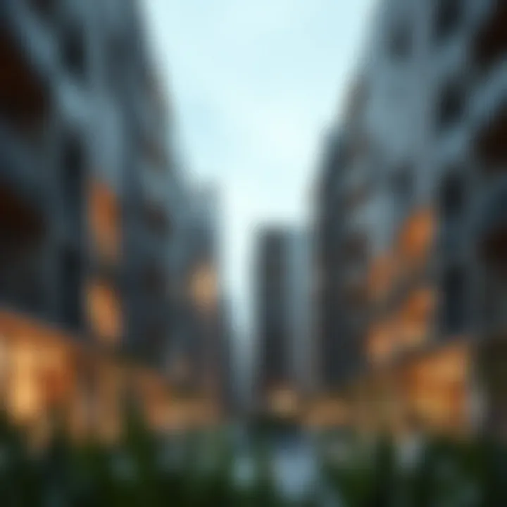 A modern residential building in Wasl Nook highlighting contemporary living spaces