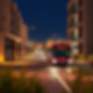 Accessibility through Public Transport at Wasl Village Public transport facilities near Wasl Village enhancing accessibility