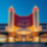 A panoramic view of Festival City Mall showcasing its stunning architecture