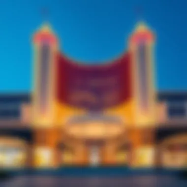Architectural Marvel of Festival City Mall A panoramic view of Festival City Mall showcasing its stunning architecture