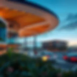 Detailed architectural design of Harbour Gate