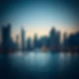 Luxurious skyline of Dubai representing economic growth