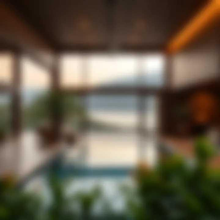 A tranquil setting representing the emotional aspects of moving