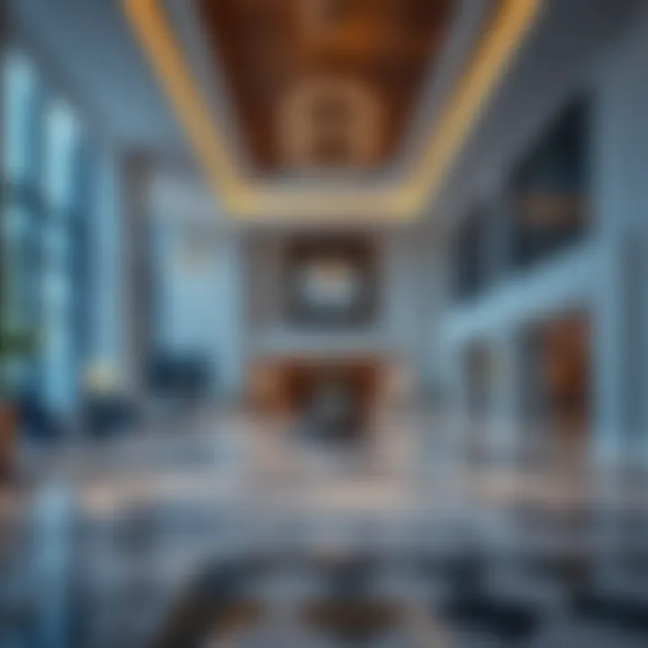 Elegant Hotel Lobby Elegant hotel lobby showcasing modern design