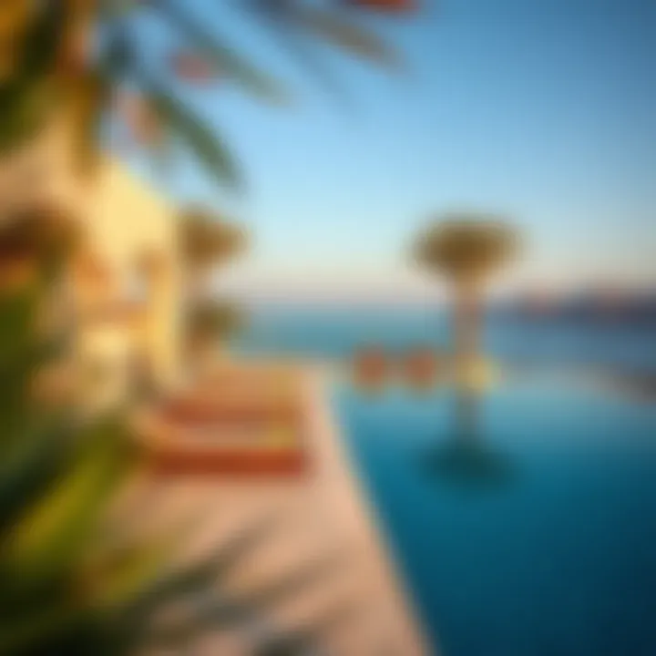 Relaxing Pool Area Relaxing pool area with scenic surroundings