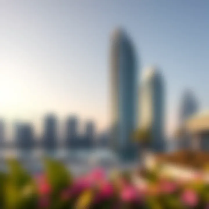 Modern Architecture in Dubai Dubai skyline showcasing modern architecture