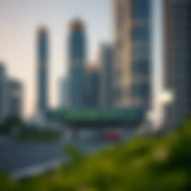 Real Estate Opportunities Around International City Metro Station Real estate developments surrounding the International City Metro Station, showcasing investment opportunities