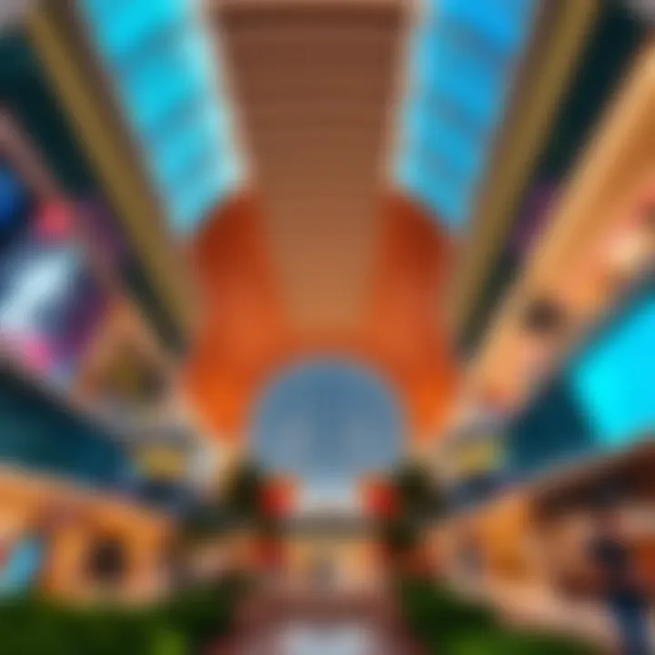 Stunning architectural view of Khawaneej Mall showcasing modern design