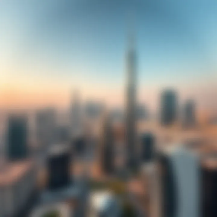 Laya Heights and Its Impact on Dubai's Skyline An aerial view of Laya Heights amidst Dubai's skyline