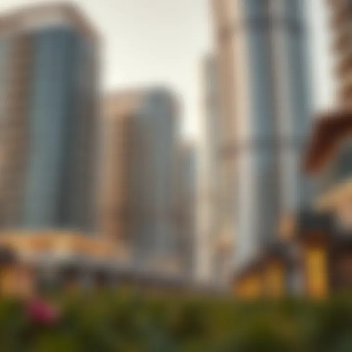 Modern architecture in Dubai