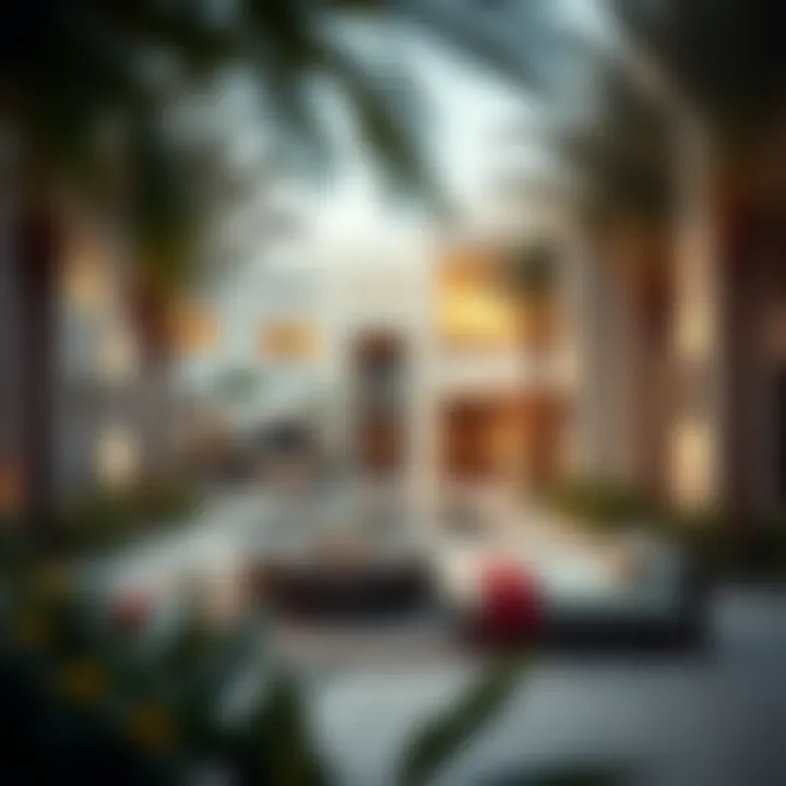 Community amenities within Masar