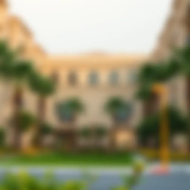 Residential Charm of Mussafah 3 Well-designed residential area in Mussafah 3 with green spaces