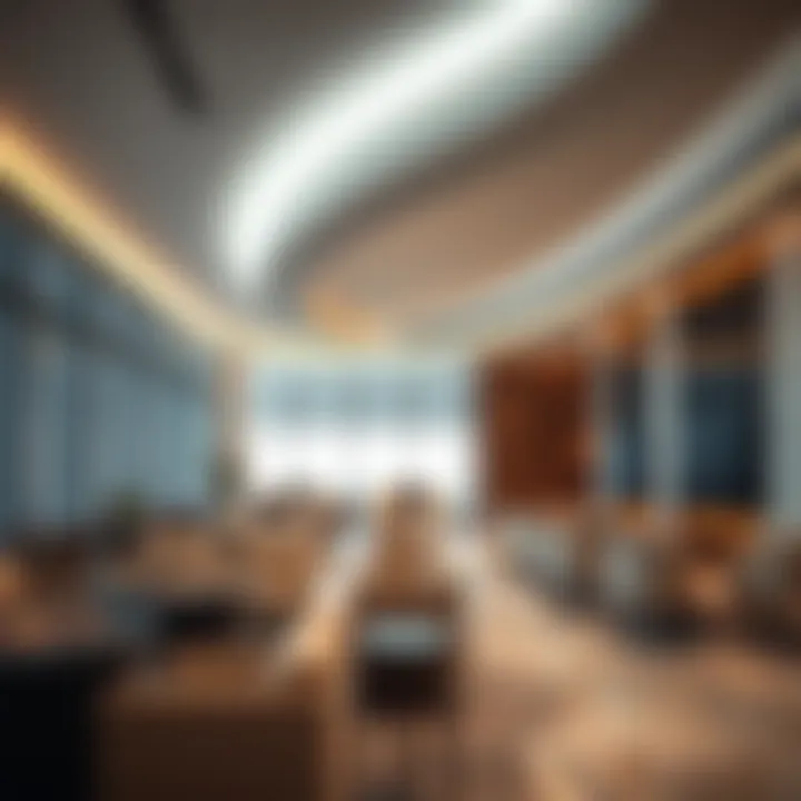 Modern office interior representing a Jetset Business Center