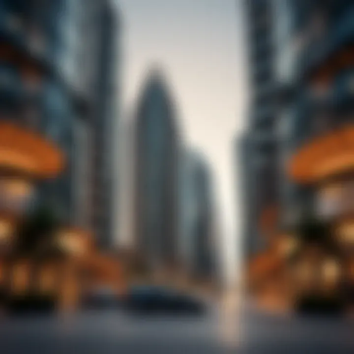 Real Estate Market Dynamics in Dubai A graphic depicting the real estate market dynamics in Dubai