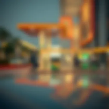 Illustration showing consumer behavior changes with fluctuating fuel prices