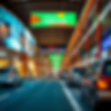 Transportation options available near Oasis Mall.