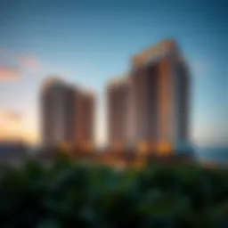 Stunning architectural view of Olivia Residences