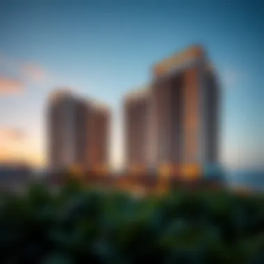 Architectural Marvel of Olivia Residences Stunning architectural view of Olivia Residences