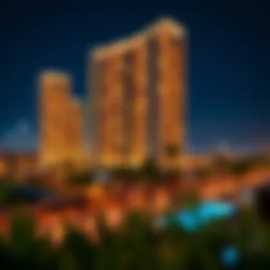 Vibrant Nightscape of Olivia Residences Night view of Olivia Residences highlighting the vibrant surroundings