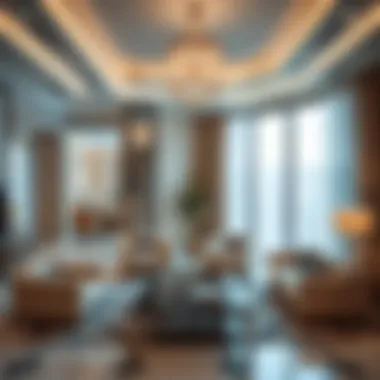 Luxurious interiors of One Za'abeel showcasing elegance