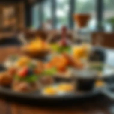 A fresh assortment of international breakfast dishes showcasing culinary diversity