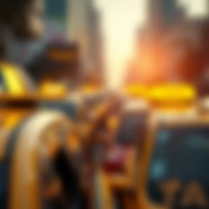 Security features of card payments in taxis