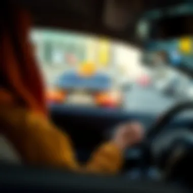 Convenient Payment Options for Travelers Traveler using a credit card for taxi fare