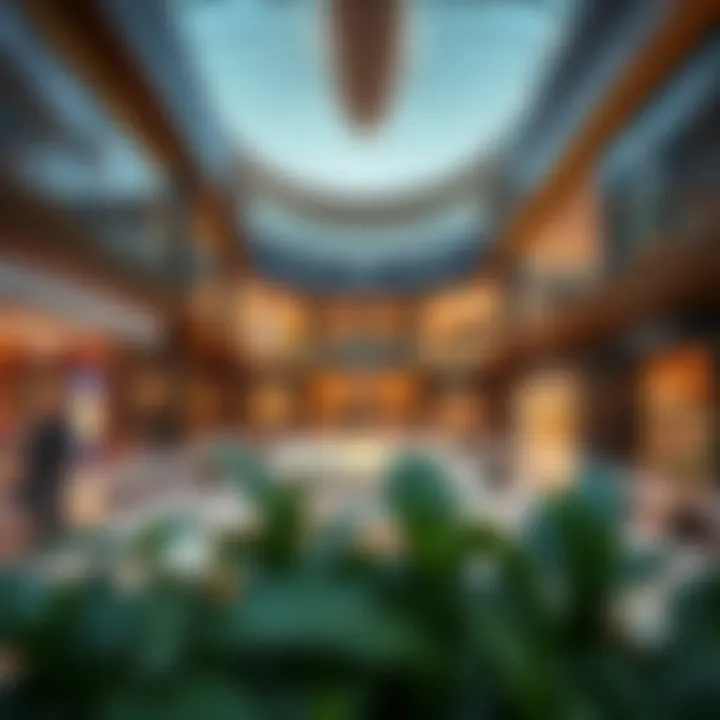 Discover Luxury Shopping Experiences in Dubai's Malls Modern shopping mall in Dubai featuring luxury brands and diverse dining options