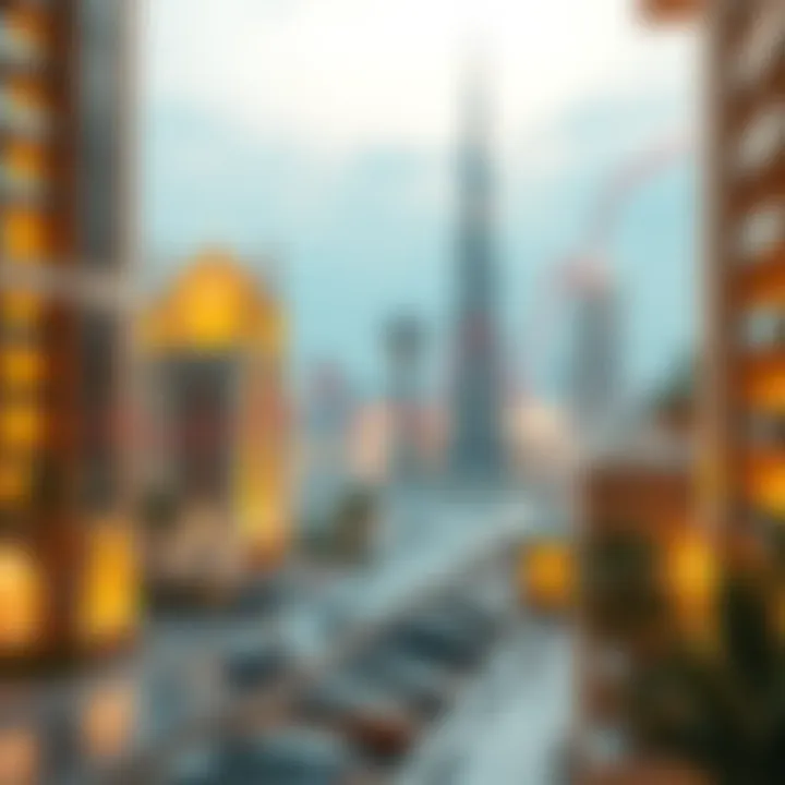 Real Estate Price Trends in Dubai Graph depicting historical and projected real estate price trends in Dubai