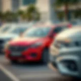 RTA Rent A Car Fleet Overview Modern RTA Rent A Car fleet in Dubai