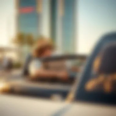 Tourist Experience with RTA Rent A Car Tourist enjoying RTA Rent A Car in Dubai