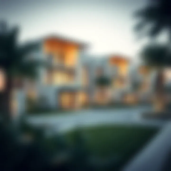 Stylish residential villas in Sharjah Garden City reflecting contemporary design