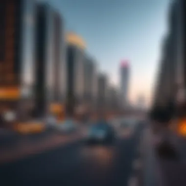 Future project renderings related to Sheikh Mohammed Bin Rashid Road