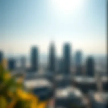 Scenic Surroundings of Bur Dubai Panoramic view of Bur Dubai highlighting Symphony Apartments location