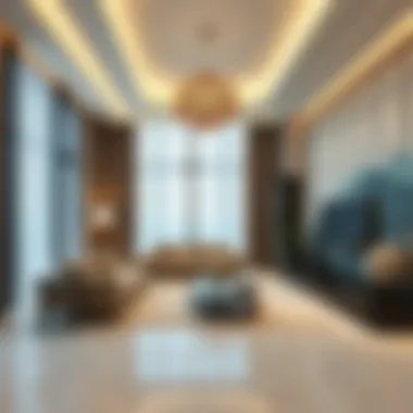 Interior Luxury of Symphony Apartments Luxurious interior amenities within Symphony Apartments