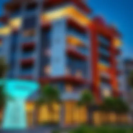 Architectural Elegance of Symphony Apartments Modern architecture of Symphony Apartments showcasing unique design elements