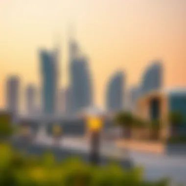 Stunning skyline of The Oasis Dubai showcasing modern architecture