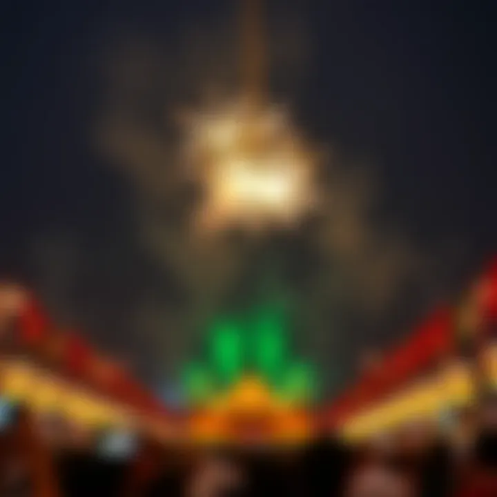 UAE National Day Celebrations Symbolic representation of the UAE National Day celebrations